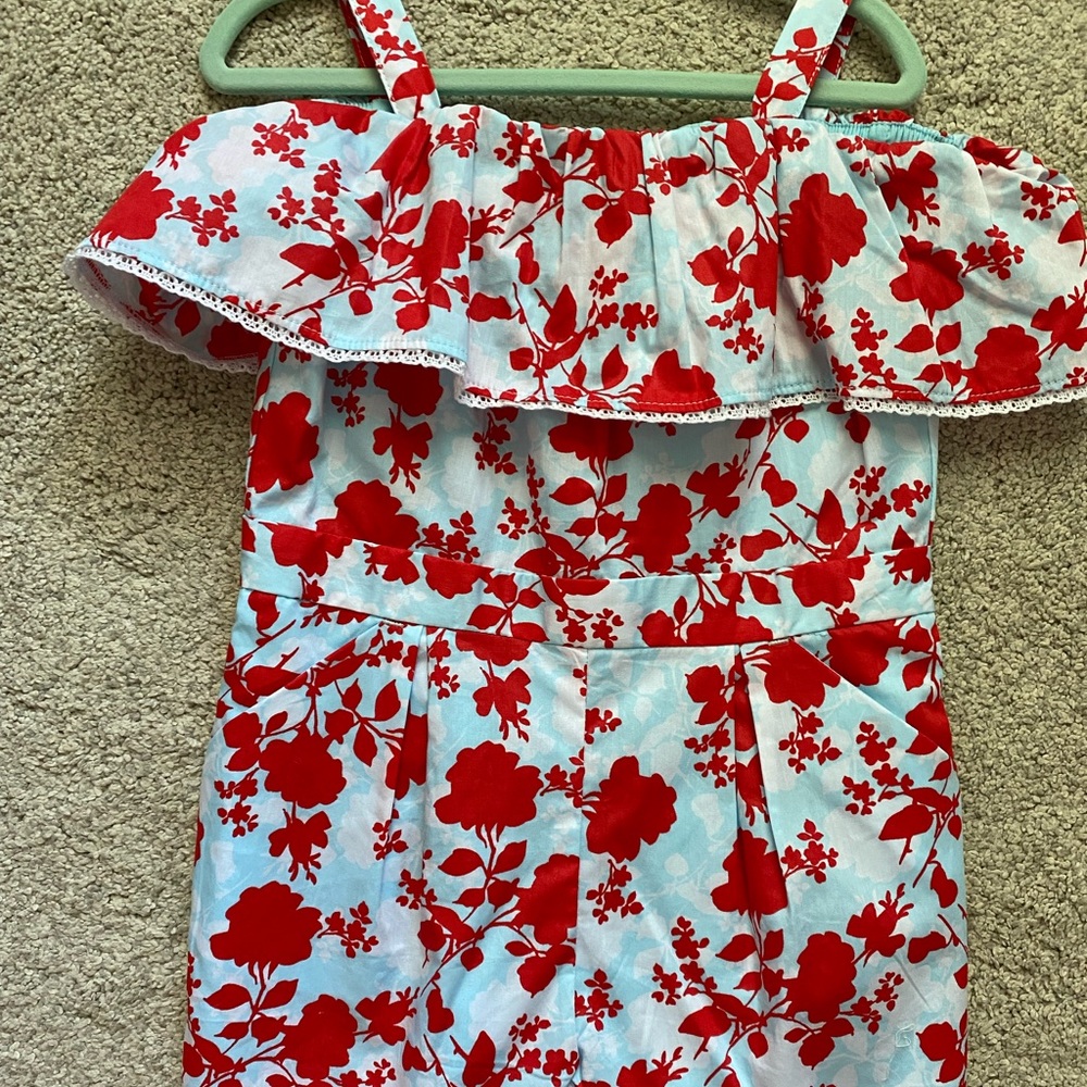 Janie and Jack toddler girl romper